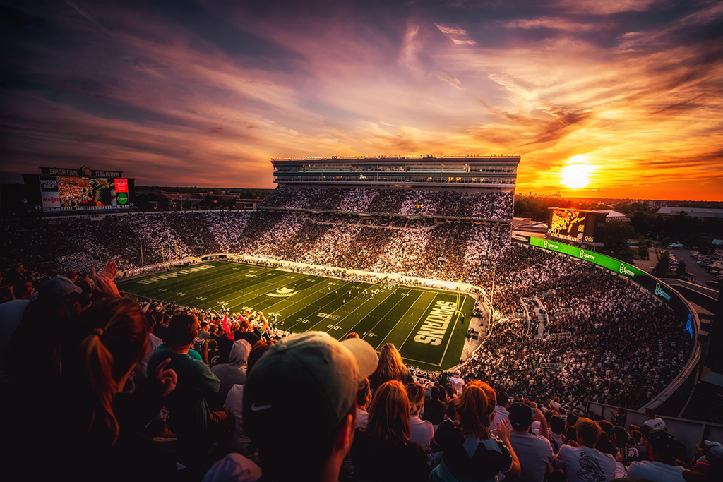 Spartan Stadium at MSU Campus