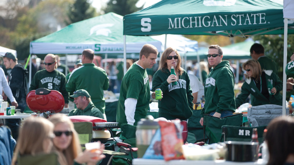 Tailgating at MSU